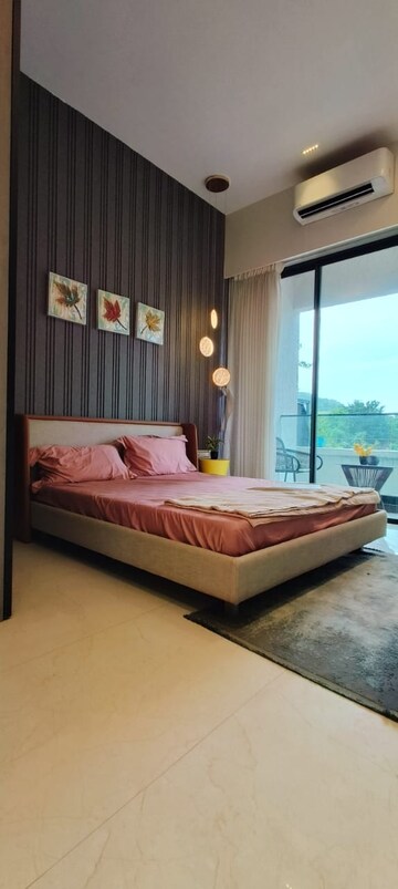 Bedroom in 2 BHK Apartment at Damji Shamji Mahavir Vista Point, Pokhran Road No 2 – for Sale