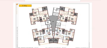 Floor Plan in 3 BHK Apartment at Rose Gardenia, Kiwale – for Sale