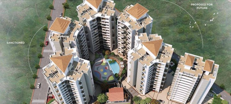 Exterior View, rose-gardenia 3 Bedroom 894 Sq.Ft. Apartment In Kiwale Pune 7253514