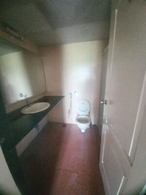 Bathroom in 1 BHK Apartment at Dorabjee Enclave, Salunkhe Vihar Society – for Rent