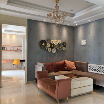Living Room in 4 BHK Apartment at Sector 104 – for Sale