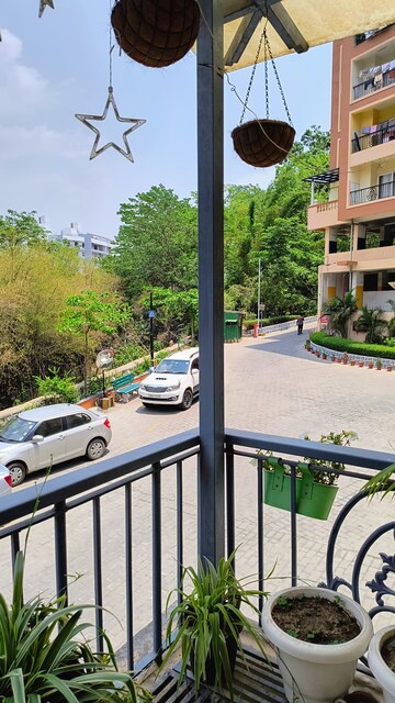 Balcony in 3.5 BHK Apartment at Pacific Hills, Kishanpur – for Sale