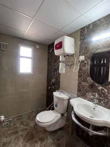 Bathroom in 3 BHK Apartment at Purvanchal Royal City II, Chi V Greater Noida – for Sale