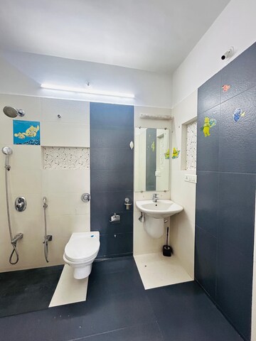 Bathroom in 3.5 BHK Apartment at Oxford Village Condominium, Wanowrie – for Rent
