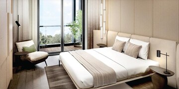 Bedroom in 2 BHK Apartment at Krisumi Waterside Residences, Sector 36a – for Sale