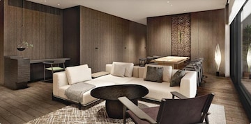Living Room in 3 BHK Apartment at Krisumi Waterside Residences, Sector 36a – for Sale