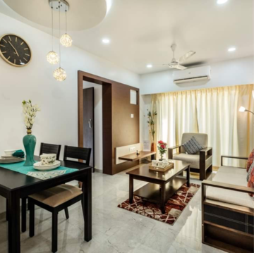 Living Room in 1 BHK Apartment at Squarefeet Grand Square, Anand Nagar – for Sale
