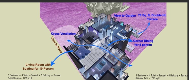 Master Plan, la-residentia 2 Bedroom 1010 Sq.Ft. Apartment In Tech Zone 4 Greater Noida Greater Noida 7254513
