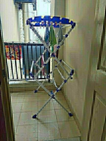 Staircase in 2.5 BHK Apartment at SVP Gulmohur Greens, Mohan Nagar – for Sale