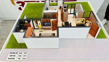 Floor Plan in 3 BHK Apartment at Advitya Homes, Sector 143 – for Sale