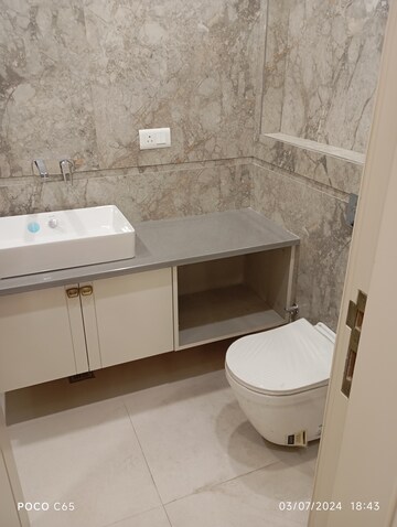 Bathroom in 3 BHK Builder Floor at Shalimar Bagh – for Sale