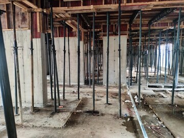 Building Lobby in 3 BHK Apartment at Elegant Nivasa, Kollur – for Sale