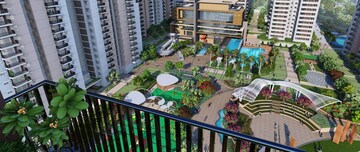 Balcony in 3 BHK Apartment at Rajapushpa Provincia, Narsingi – for Sale