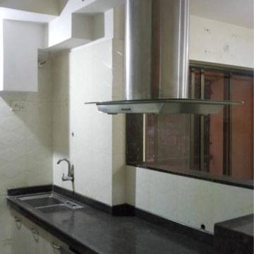 Kitchen in 1 BHK Apartment at DV Shree Shashwat, Gaurav Tal Patriwala Industrial Area – for Sale