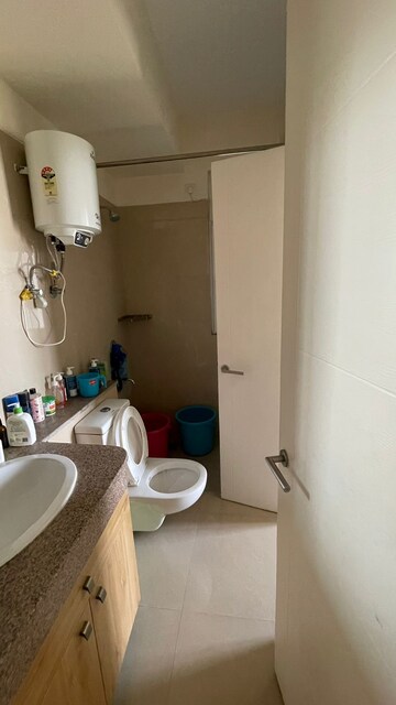 Bathroom in 3.5 BHK Apartment at Unitech Fresco, Sector 50 – for Sale