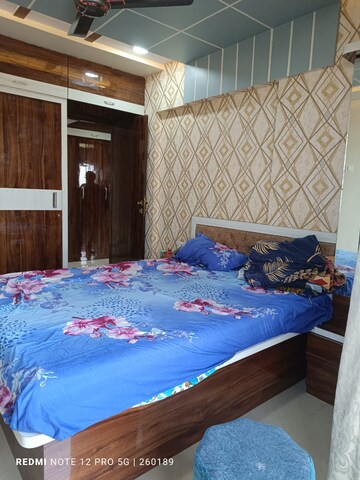 Bedroom in 3 BHK Apartment at Vinay Unique Gardens, Virar West – for Sale