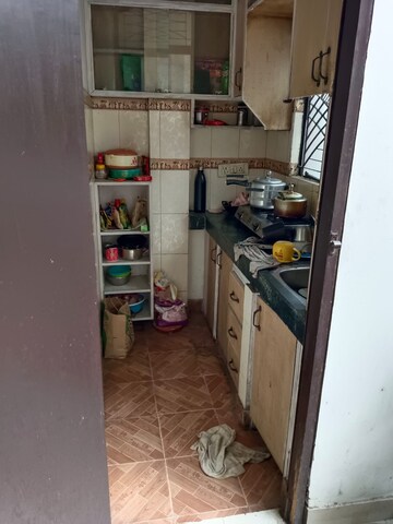 Kitchen in 1 BHK Builder Floor at Lajpat Nagar – for Rent