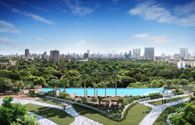 Swimming Pool, piramal-aranya 2 Bedroom 760 Sq.Ft. Apartment In Byculla Mumbai 7256387