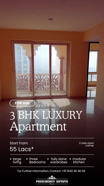 3 BHK Apartment For Resale in HFL Presidency Estate Alwar Bypass Road Bhiwadi  7256397