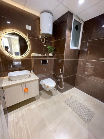 Bathroom in 3 BHK Apartment at Roseate Homes, Ghazipur – for Sale