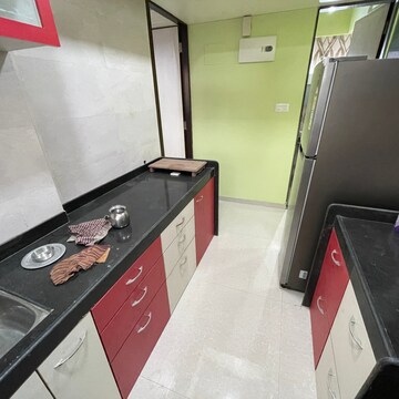 Kitchen in 1 BHK Apartment at Chandak Sparkling Wings, Diamond Industrila Estate – for Sale