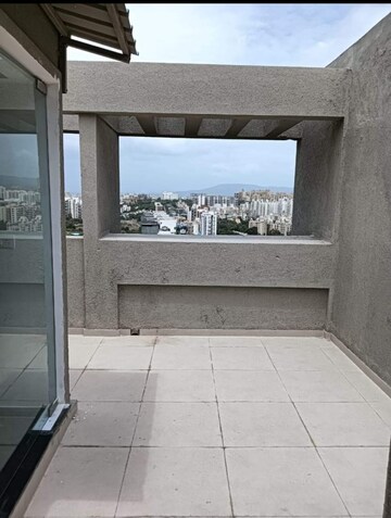 Terrace in 3 BHK Penthouse at Gagan Ela, Nibm Road – for Rent