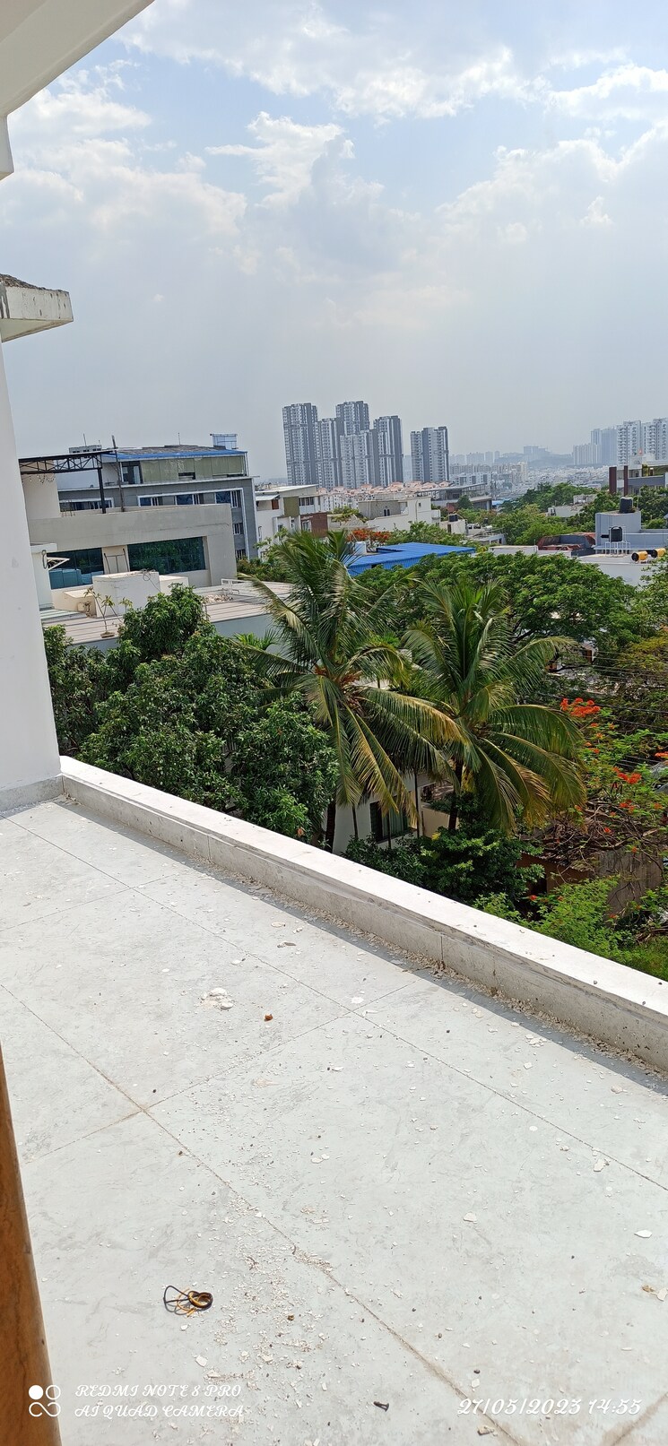 Balcony, jubilee hills 3 Bedroom 2065 Sq.Ft. Apartment In Jubilee Hills Hyderabad 7256903