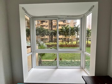 Balcony in 2.5 BHK Apartment at Bhartiya Nikoo Homes, Thanisandra Main Road – for Sale