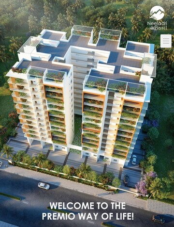 2 BHK Apartment – Exterior View View at Amanteja Neeladri Basil, Mokila - for Sale
