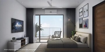 Bedroom in 3 BHK Apartment at Elite Vivanta, Kharghar Sector 15 – for Sale