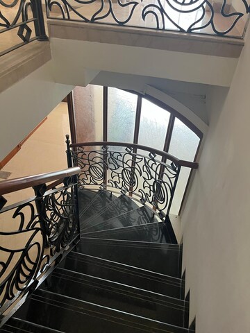 Staircase in 4 BHK Apartment at Jumbo Apartment, Bandra West – for Sale