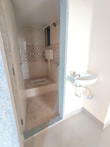 Bathroom in 1 BHK Apartment at Wadhwa Daisy Gardens, Ambernath West – for Sale