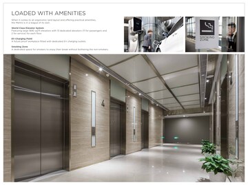  Office Space – Exterior View View at GYGY Mentis, Sector 140 - for Sale