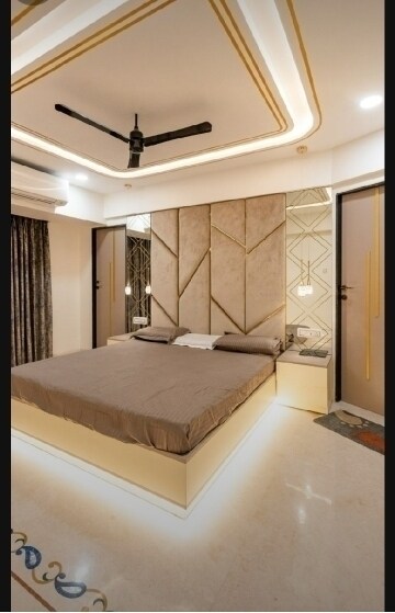 Bedroom in 3 BHK Builder Floor at Dashrath Puri – for Sale