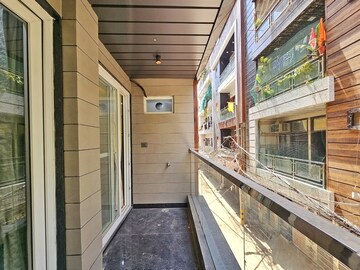 Balcony in 3 BHK Builder Floor at Mahavir Enclave 1 – for Sale