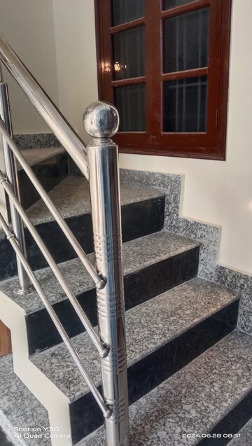 Staircase in 2 BHK Independent House at Jankipuram Extension – for Sale