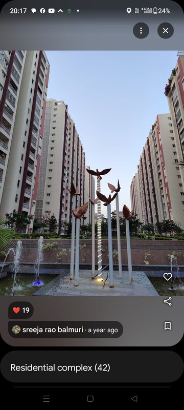 3 BHK Apartment – Exterior View View at My Home Vihanga, Gachibowli - for Sale