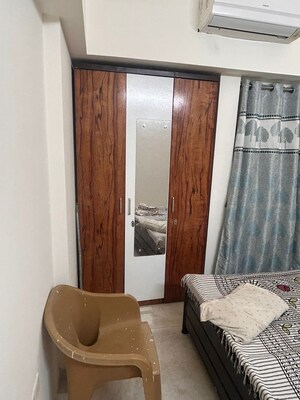 Living Room in 1 BHK Apartment at Lodha Amara, Kolshet Road – for Rent