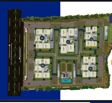 Master Plan in 3 BHK Apartment at Candeur Crescent, Serilingampally – for Sale