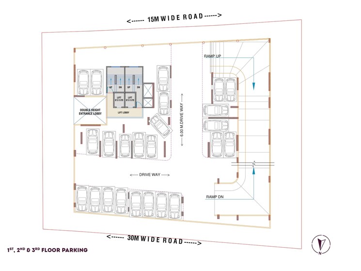 Floor Plan, millennium-urbania 2 Bedroom 1200 Sq.Ft. Apartment In Kalamboli Navi Mumbai 7258991