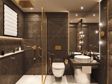 Master Bedroom in 2 BHK Apartment at Sheth Auris Serenity Tower 1, Malad West – for Sale