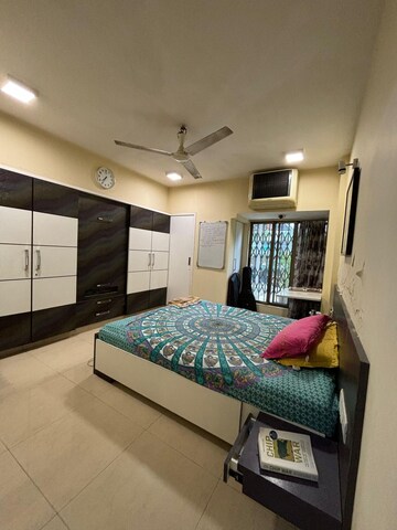 Bedroom in 1 BHK Apartment at Kshitij CHS, Goregaon East – for Sale