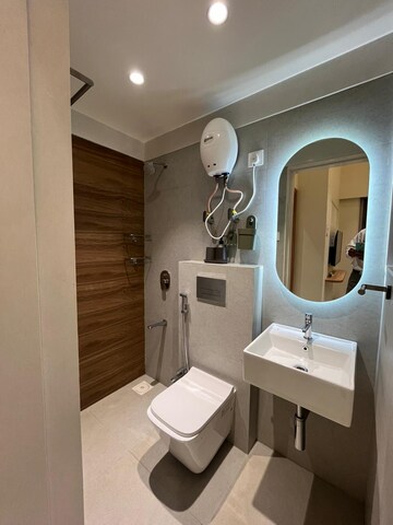 Bathroom in 1 BHK Apartment at Mayfair Virar Gardens, Virar West – for Sale