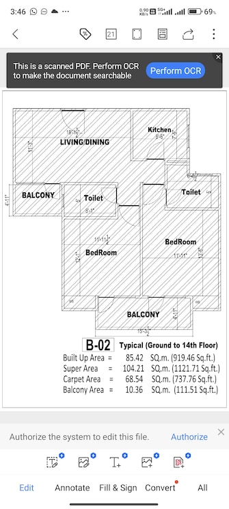 2 BHK Apartment For Resale in I And T Jheel Residency Phaphamau Allahabad  7259661