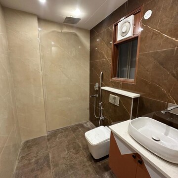 Bathroom in 3 BHK Builder Floor at Chattarpur – for Sale