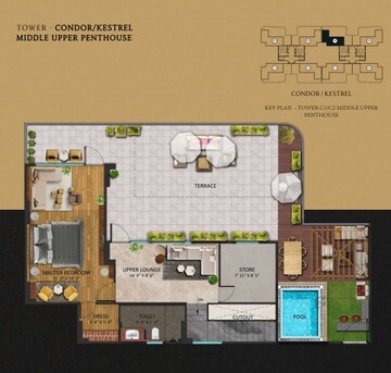 Master Plan in 4 BHK Apartment at Oxirich Chintamani, Sector 103 – for Sale