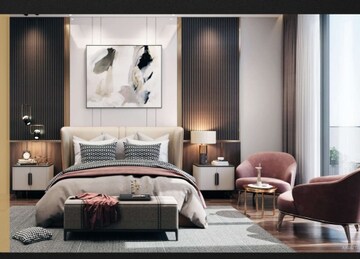 Bedroom in 4 BHK Apartment at Oxirich Chintamani, Sector 103 – for Sale