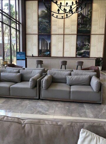 Living Room in 3 BHK Apartment at Oxirich Chintamani, Sector 103 – for Sale