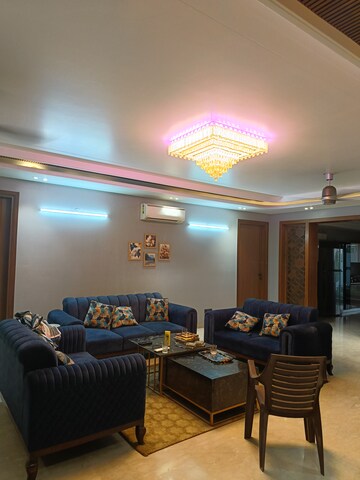 Living Room in 3 BHK Apartment at Gundecha Marigold, Kandivali East – for Sale