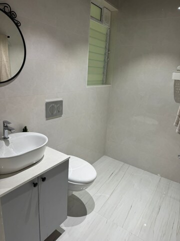 Bathroom in 3 BHK Apartment at Vasant Valley Complex, Malad East – for Sale